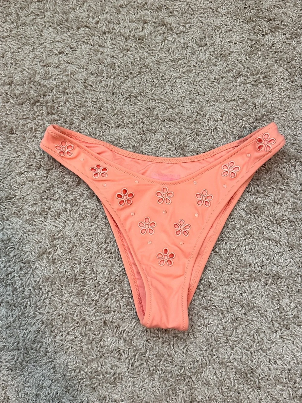 Victoria’s secret Coral Eylet Bikini Bottom